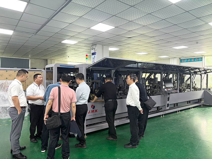 岳陽市華容縣陶偉軍書記赴廣東招商考察 蒞臨日精智能參觀指導