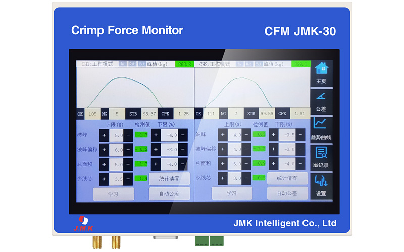 日精智能 CFM JMK-30雙通道壓力監測系統